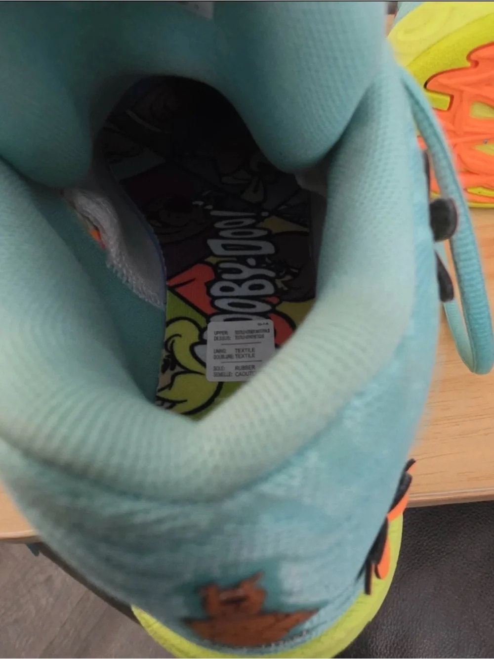 PUMA Scooby-Doo x MB.04 Mystery Machine Blue Mid Top Cushioned Authenticity cert